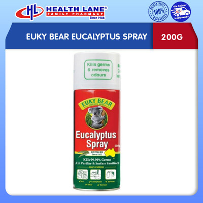 EUKY BEAR EUCALYPTUS SPRAY (200G)